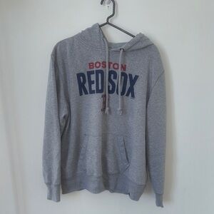Boston Red Sox Gray Hoodie - Men's Pullover Sweatshirt